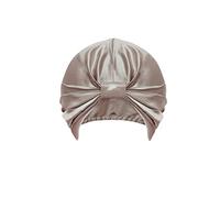 Sleepdown Women's 100% Silk Hair Wrap, Champagne, One Size