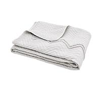 Smart Living Luxurious Zig-Zag Polyester Bedspread - Soft, Stylish, And Durable In Natural Natural Double