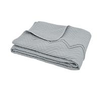 Sleepdown Zig Zag Tufted Throw Over Sofa Super Soft Warm Cosy Luxury Blanket Bedspread - Grey - 200cm x 150cm,5056242894292