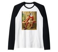 Sleeper Sell, Smoking Nun, Naughty Nun Raglan Baseball Tee