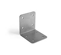 SleeperFit Extra Strong 4 X Corner Timber Railway Sleeper Brackets for Raised Beds, Double Height Driveway Edging, Wooden Planters and Retaining Walls, Heavy Duty, Driveway, Pathway Edging
