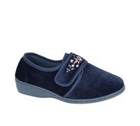Sleepers Elsie Womens Slippers | Slippers | Navy | UK Size 8