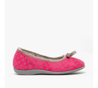 Sleepers LOUISE Womens Full Slippers Pink - UK 3