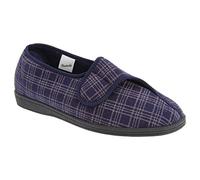 Sleepers Mens Julian II Wide Fitting Slippers (11 UK) (Navy Blue)