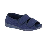 Sleepers Women's Dora Synthetic Slippers in Navy | Size: 7 Sleepers Navy 7