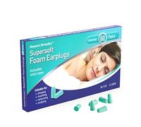 Sleepeze Remedies Super Soft Ear Plugs Reusable 60 x Pair, Premium Noise Cancelling Ear Plugs, Disposable Foam Earplugs for Sleeping, Ear Defenders for Study, Travel, Snoring, Swimming, Adults, Kids