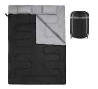 Sleeping Bag, 2 People Sleeping Bag, Cold Weather Sack | Polyester Shell, Hollow Cotton Filling | 150x220cm, For Travel, Backpacking, Hiking, Outdoors