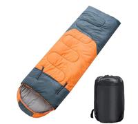 Sleeping Bag 4 Seasons Adults & Kids for Camping Hiking Trips Warm Cool Weather,Lightweight and Waterproof with Compression Bag,Indoors Outdoors Activities