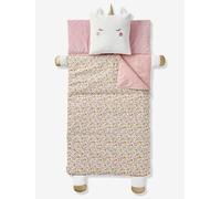 Sleeping Bag + Animal Cushion multicoloured