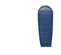 Sleeping Bag Camping Sleeping Bag Ultralight Waterproof Cotton Mummy 4 Season Backpacking Sleeping Bags Outdoor Travel Hiking For outdoor use(Mj600-Blue)
