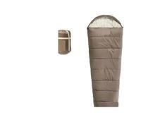 Sleeping Bag Camping Sleeping Bag Ultralight Waterproof Cotton Mummy 4 Season Backpacking Sleeping Bags Outdoor Travel Hiking For outdoor use(Khaki)
