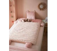 Sleeping Bag, Cat pink/print