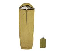 Sleeping Bag Emergency Sleeping Bag Lightweight Waterproof Thermal Survival Gear For Outdoor Hiking Camp Supplies Stuff(Mummy Type Amy Green)