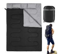 Sleeping Bag for 2 People - Warm Weather-Resistant Blanket Sack for Camping | Compact Travel Gear for Winter, Summer, Hiking, Backpacking, Outdoors, Women, Men & Cold-Climate Adventures