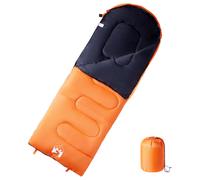 vidaXL Sleeping Bag for Adults Camping Outdoor Hiking Sleeping Bag 3-4 Seasons