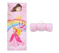 Sleeping Bag for Boys Girls,Nap Mat for Kids with Removable Pillow,Warm Toddler Slumber Bag for Bedroom Daycare Christmas