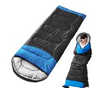 Sleeping Bag for Camping, Warm Outdoor Equipment - Sleeping Bags for Outdoor and Hiking, for Backpackers, Overnight Hiking, Survival in the Wilderness, Seasons, Winter and Autumn Road Trips