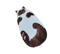 Sleeping Bag for Cats 175 x 80 x 5 cm - Sleeping Bag for Adults | Cute and Warm Plush Bag with Cat Shape | Bed and Place of Relaxation Indoor, Travel, Sleep, Relaxation