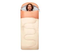 Sleeping Bag for Trekking and Hiking, Warm Lightweight Windproof Camping Equipment, Outdoor Sleeping Bag for Cold Weather Conditions, for Holidays, Travel, Road Trips and Climbing