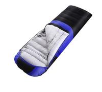 Sleeping Bag Heated Winter Camping Sleeping Bags Down Cotton Pads Ultralight Outdoor Camping Mattress Thermal Pad Heating Mat For outdoor use(Blue)