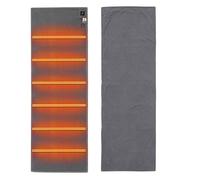 Sleeping Bag Heater, Adjustable Heated Sleeping Bag Liner, Soft, Foldable Warm Travel Heat Pad, Heating Blanket for Men and Women, Hiking, Picnic, Outdoor, Travel, Camping