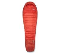 RAB - Alpine 0C / 32F Dark Horizon Tuscan Red - Regular Left Zip - Sleeping bag