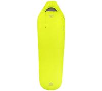 Sleeping bag Left zip Highlander Zeta Jaune 220x80x50 cm