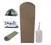 Sleeping Bag Lightweight | Outdoor Sleeping Bag For Adults | Folding Travel Sheet For Easy Sleeping Backpack Hiking Camping Festival Visitors Car Travel Summer Camp