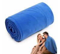 Sleeping Bag Liner for Camping Comfortable, Zippered Fleece Liner, Storage