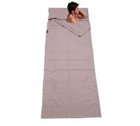 Sleeping Bag Liner - Travel Hotel Sheet | Microfiber Compact Sack | Breathable Lightweight Fabric, Built In Pillow Pocket Slot, Full Size Footroom, For Camping, Hiking & Train