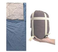 Sleeping Bag, Sleeping mat,3 - Season use，Emergency Bedding，Backpacking Essentials， Hiking Bedding for Adults Kids Outdoor, Hiking, Camping Bed(Blue)