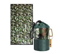 Sleeping Bag - Survival Gear Portable Sleeping Bag Thermal Rescue Blanket - & Waterproof Camouflage Sleeping Bags for Camping and Hiking Smashing