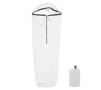 Sleeping Bag Ultralight Waterproof Heat Reflective Thermal Survival Gear For Outdoor Adventure(White)