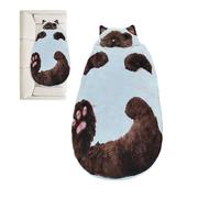 Sleeping Bag - Warm and Cute Sleeping Bag - Camping Sleeping Bag - Ideal for Camping, Travel, Pajamas Party, Relaxing Around the House and Lying on the Floor or Even on the