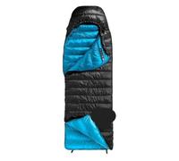 Sleeping Bag Waterproof Winter Duck Down Outdoor Camping Thermal Envelope Nylon Ultralight Hiking for Camping(Duck Black M)