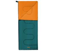 Sleeping bag with right zip opening NILS Camp NC2002 Vert 190x75 cm