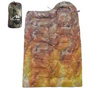Sleeping Bags - 4 Season Sleeping Bag with Compression SCO | Portable Camouflage Domir Bag for Warm and Cool Weather 4 Seasons, for Hiking, Camping, Mountaineering, Ex