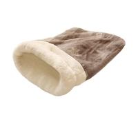 Sleeping Bags Pets, Soft Plush Cat Sack, 15.75x21.65 Inches, Warm Pet Bed Cave, Cozy Plush Design, Comfortable Sleeping Bag for Kittens and Puppies (Multicolor)