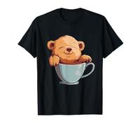 Sleeping Bear Cup Bear Lover Napping Sleeping Animal T-Shirt