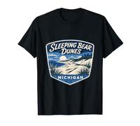 Sleeping Bear Dunes Michigan National Park Nature Landscape T-Shirt