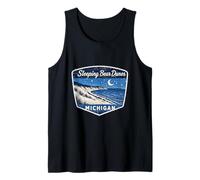 Sleeping Bear Dunes Michigan National Park Travel Nature Tank Top