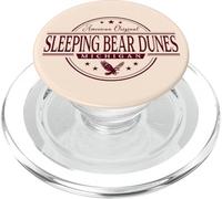 Sleeping Bear Dunes Michigan - Sleeping Bear Dunes MI Label PopSockets PopGrip for MagSafe