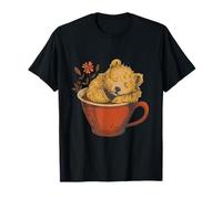 Sleeping Bear Napping Sleeping Animal Bear Lover Cup T-Shirt