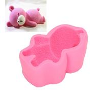 Sleeping Bear Silicone Mould 3D Bear Candle Mould for Soap Making Resin Casting Mould Craft Cake Fondant Chocolate Mold Handmade Gift Home Decor