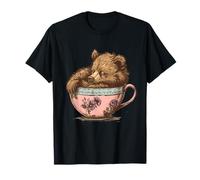Sleeping Bear Sleeping Animal Cup Napping Bear Lover T-Shirt