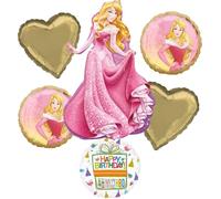 Sleeping Beauty Birthday Party Supplies Princess Arora Balloon Bouquet Decorations