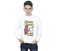 Sleeping Beauty Boy's Once Upon A Dream Disney Sweatshirt in White | Size: 5-6 Years Sleeping Beauty White 5-6 Years