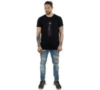 Sleeping Beauty Men's Classic Maleficent Cotton T-Shirt in Black | Size: Medium Sleeping Beauty Black M