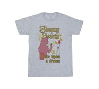 Sleeping Beauty Men's Once Upon A Dream T-Shirt in Grey | Size: 4XL Sleeping Beauty Grey 4XL