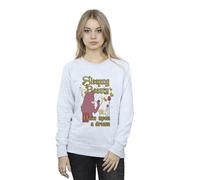 Sleeping Beauty Women's Once Upon A Dream Sweatshirt in Grey | Size: Large Sleeping Beauty Grey L